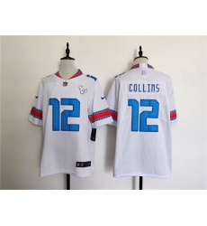Men's Houston Texans #12 Nico Collins White 2026 Rivalries Collection Limited Football Stitched Jersey