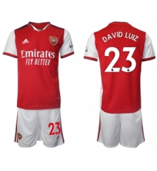 Men 2021-2022 Club Arsenal home red 23 Soccer Jersey