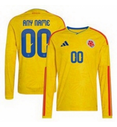 Men 00 Custom Colombia National Team Home 2