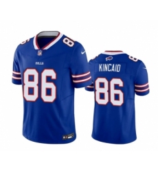 Men's Buffalo Bills #86 Dalton Kincaid Blue 2023 Draft Vapor Untouchable Limited Stitched Football Jersey