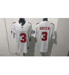 Men's Atlanta Falcons #3 Jessie Bates III White 2026 New F.U.S.E. Vapor Untouchable Limited Football Stitched Jersey