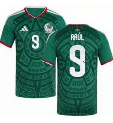 Men 9 Mexico Raul Jimenez 2026 Replica White Jersey 1
