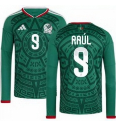 Men 9 Mexico Raul Jimenez 2026 Replica White Jersey 2
