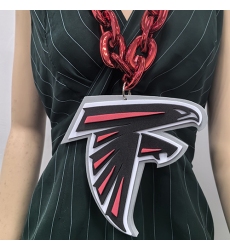 AtlantaFalcons Fan Chain, NFL fans, Team Logo Big necklace,  large  pendant, Medal gift clothing tag Accessories