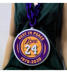 Fan Chain, NBA fans, Team Logo Big necklace,  large  pendant, Medal gift clothing tag Accessories