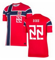 Youth 22 Norway Oscar Bobb Home Stadium Replica 1
