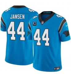 Men's Carolina Panthers #44 J. J. Jansen Blue 2026 F.U.S.E. 4-Star C Vapor Limited Football Stitched Jersey