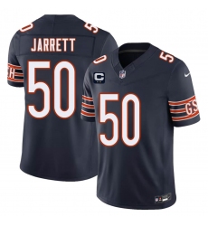 Men's Chicago Bears #50 Grady Jarrett Navy 2026 F.U.S.E. 2-Star C Vapor Untouchable Limited Football Stitched Jersey