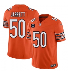 Men's Chicago Bears #50 Grady Jarrett Orange 2026 F.U.S.E. 2-Star C Vapor Untouchable Limited Football Stitched Jersey