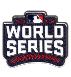 MLB 2016 World Series Patch