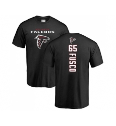 Football Atlanta Falcons #65 Brandon Fusco Black Backer T-Shirt