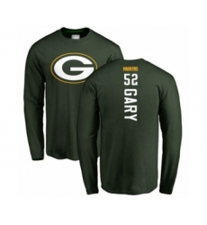 Football Green Bay Packers #52 Rashan Gary Green Backer Long Sleeve T-Shirt