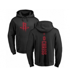 NBA Nike Houston Rockets #0 Marquese Chriss Black One Color Backer Pullover Hoodie