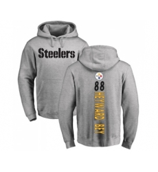 Football Pittsburgh Steelers #88 Darrius Heyward-Bey Ash Backer Pullover Hoodie