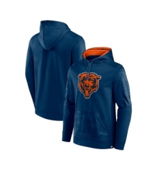 Men's Chicago Bears Navy On The Ball Pullover Hoodie