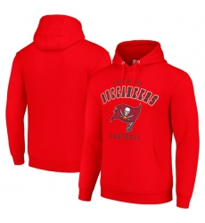 Men's Tampa Bay Buccaneers Red Pullover Hoodie