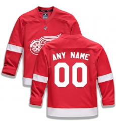 Youth Detroit Red Wings Fanatics Branded Red Home Replica Custom Jersey