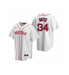 Men's Boston Red Sox #34 David Ortiz Nike White Replica Home Jersey