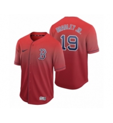 Men's Boston Red Sox #26 Wade Boggs Nike Gray Replica Road Jersey