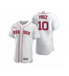 Men Boston Red Sox #10 David Price Nike White 2020 Authentic Jersey