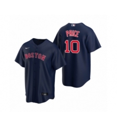 Women's Boston Red Sox #10 David Price Nike Navy Replica Alternate Jersey