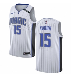 Women's Nike Orlando Magic #15 Vince Carter Authentic NBA Jersey - Association Edition