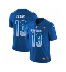Youth Nike Tampa Bay Buccaneers #13 Mike Evans Limited Royal Blue NFC 2019 Pro Bowl NFL Jersey