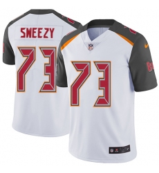 Youth Nike Tampa Bay Buccaneers #73 J. R. Sweezy Elite White NFL Jersey