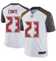 Men's Nike Tampa Bay Buccaneers #23 Chris Conte White Vapor Untouchable Limited Player NFL Jersey