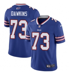 Youth Nike Buffalo Bills #73 Dion Dawkins Royal Blue Team Color Vapor Untouchable Limited Player NFL Jersey