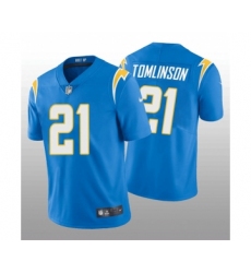 Men's Los Angeles Chargers #21 LaDainian Tomlinson Blue Vapor Untouchable Limited Stitched Jersey